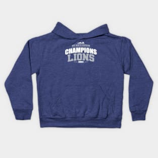 Lions Football - Division Champions Kids Hoodie